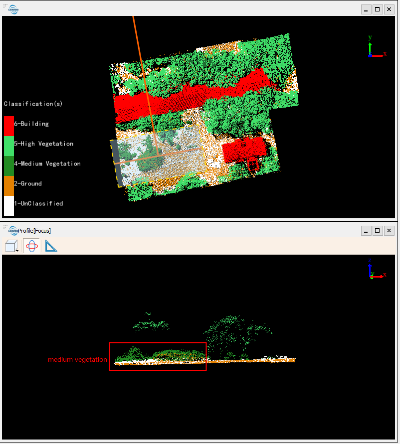 LiDAR360 Point Cloud Classification
