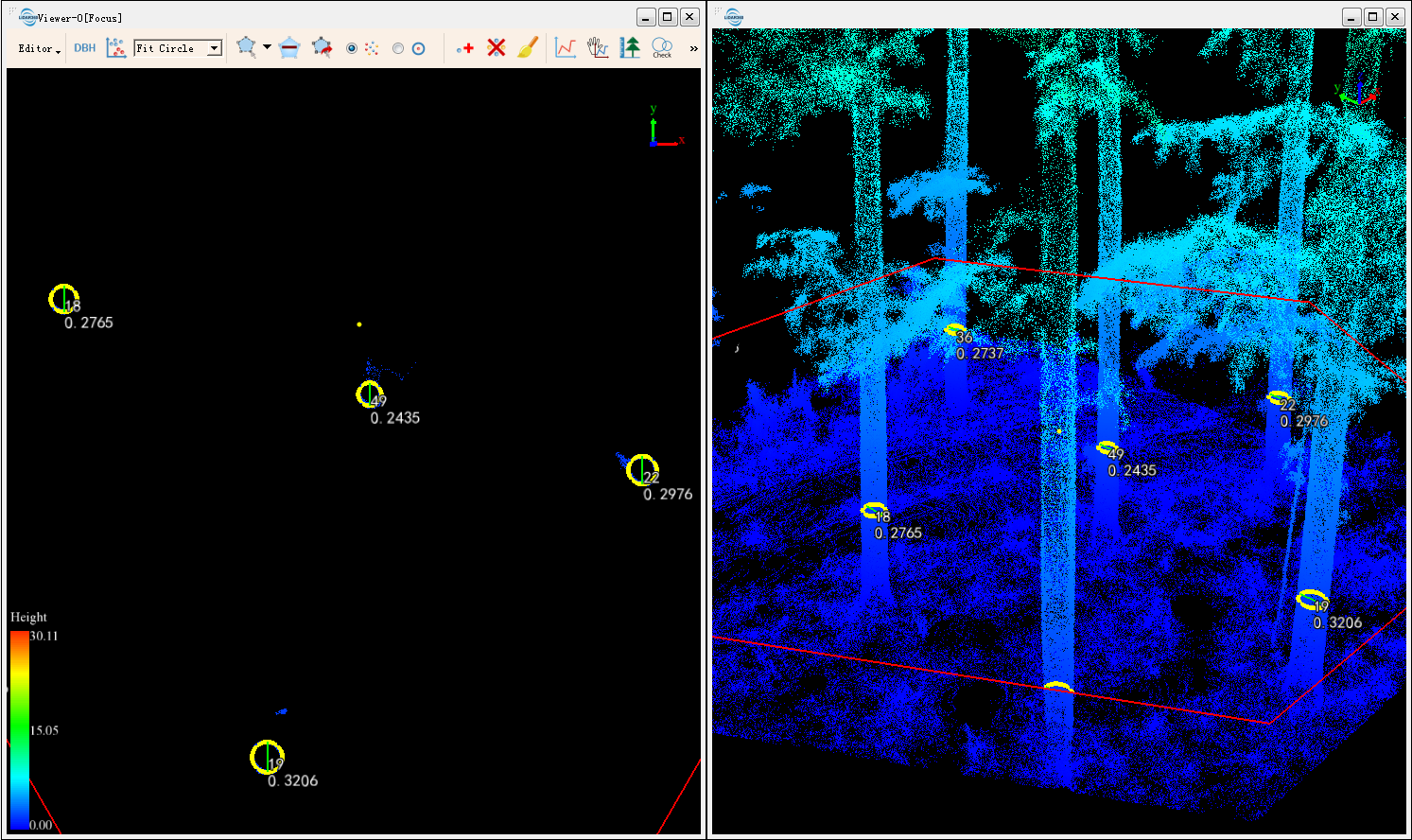 LiDAR360 TLS Forest