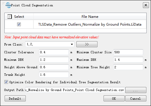 LiDAR360 TLS Forest
