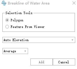 Flat Area Breaklines