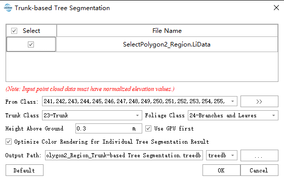 Point Cloud Segmentation Interface