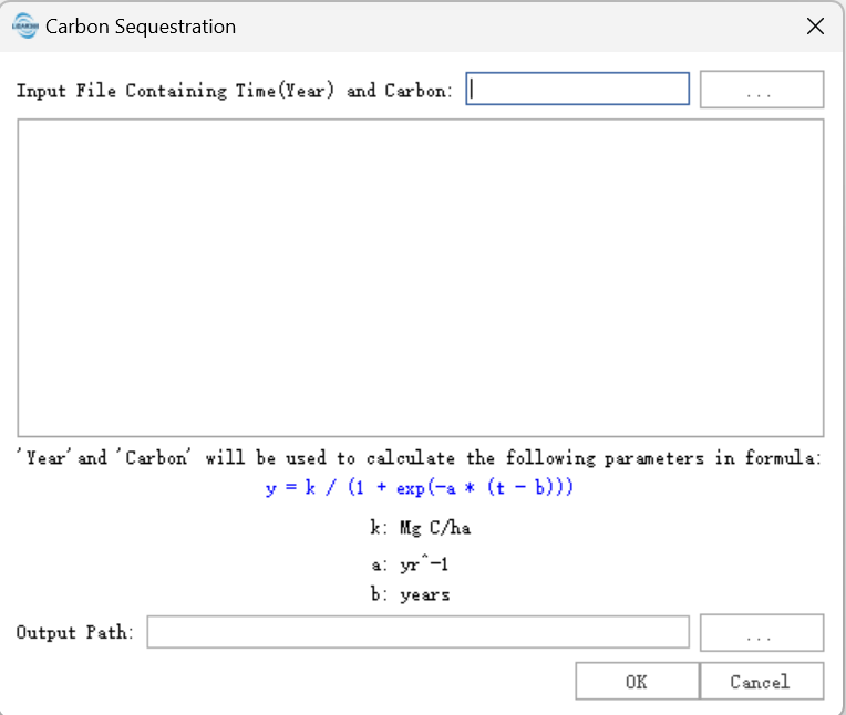 Carbon Sequestration Formula