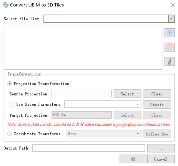 Lidar360 Convert to 3D Tiles