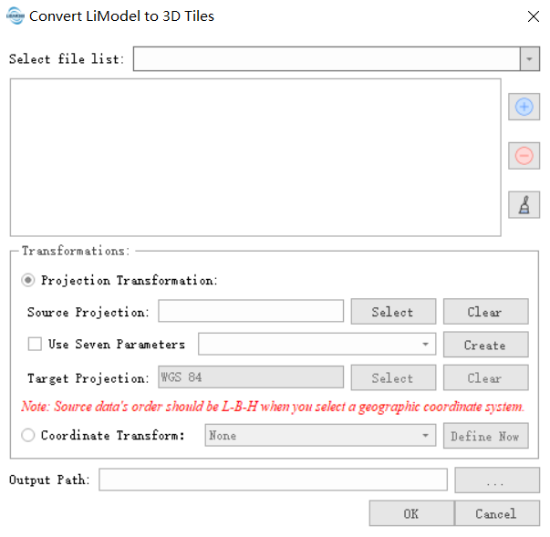 Lidar360 Convert to 3D Tiles