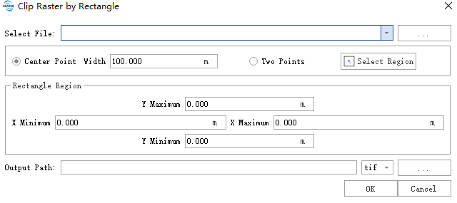 Clip Raster by Rectangle