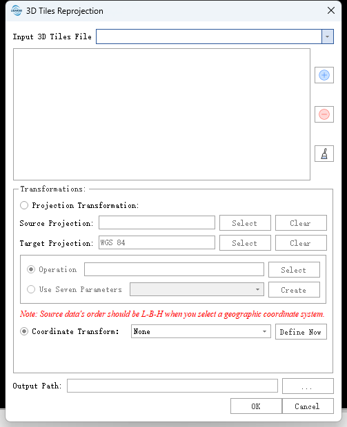 Lidar360 Project3dTiles