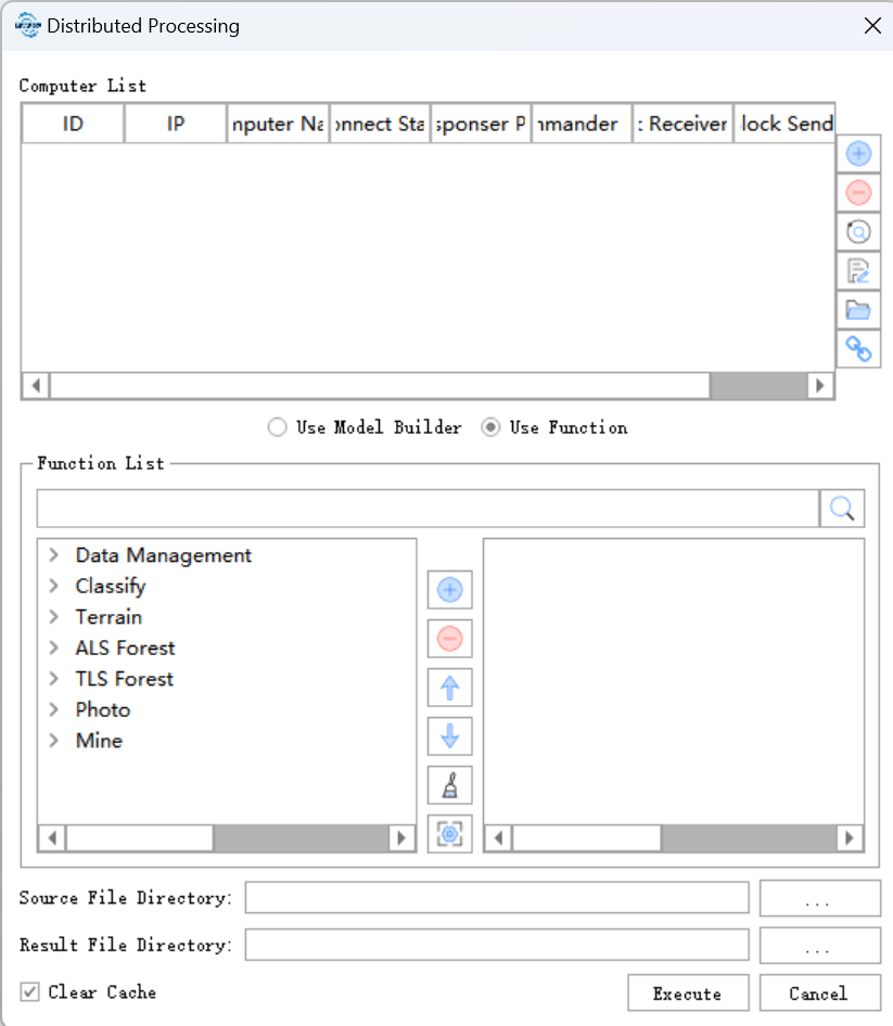 Master node settings example