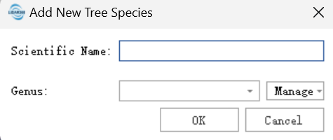 Add Tree Species