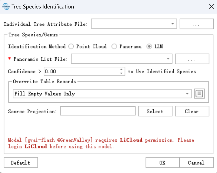 LLM Tree Species Identification