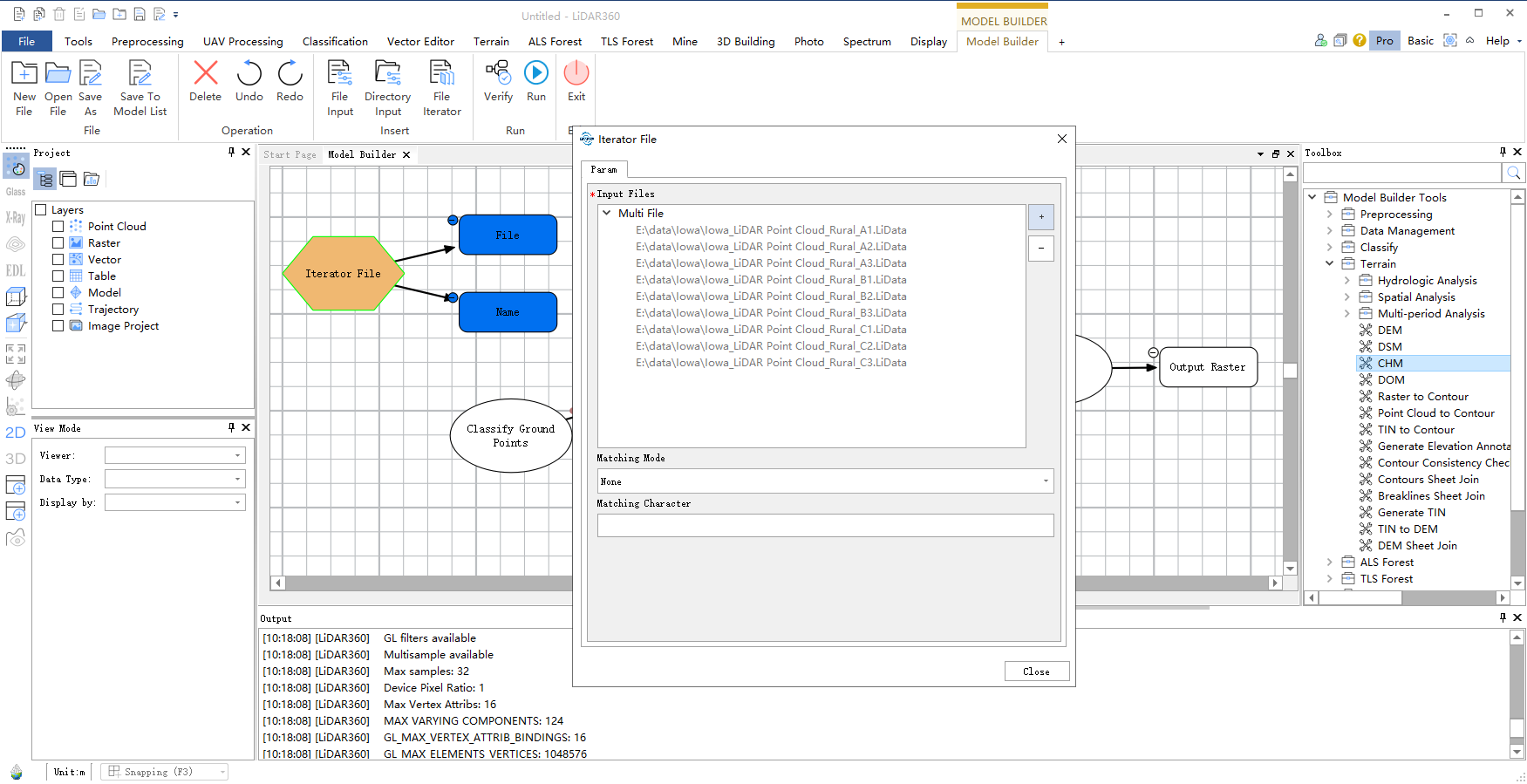 File Iterator Adding Files