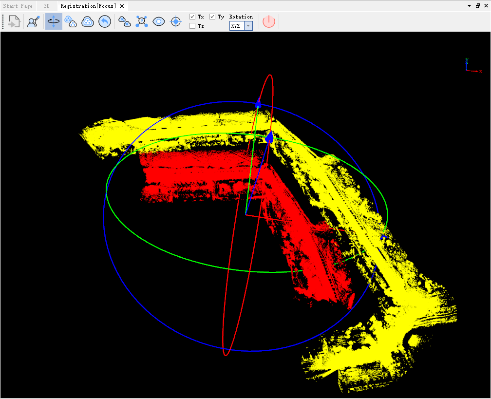 Matching Center Material PointcloudRT