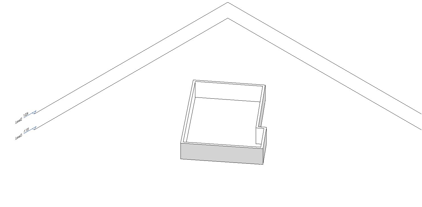 Wall Creation Result in Revit