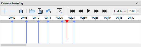 Camera Roaming timeline