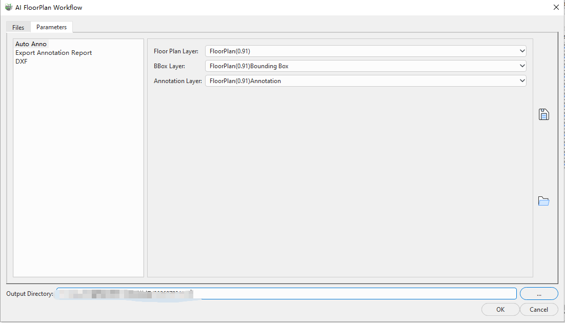 AI Floor Plan subsequent function settings