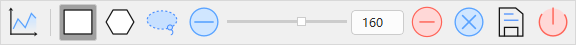 Delete Cloud selection toolbar