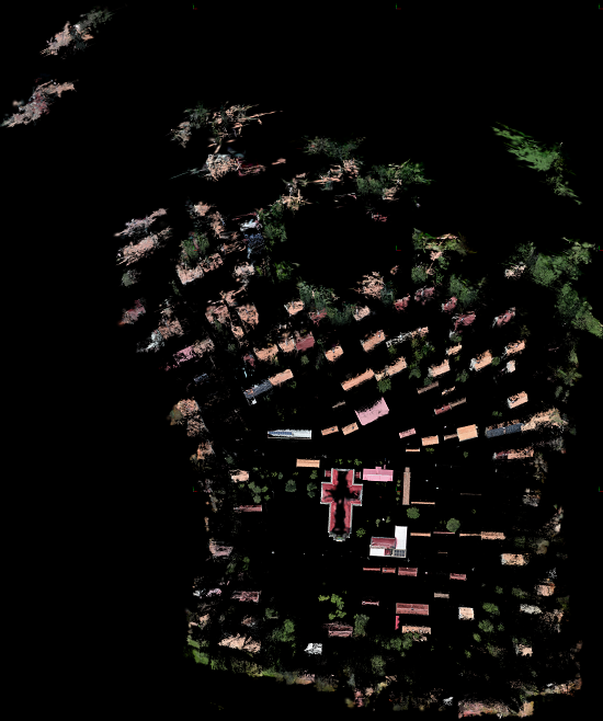 Horizontal Section Orthophoto