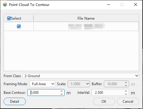 Whole Area Parameters