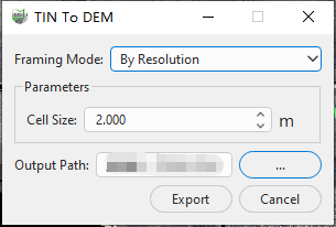 By Resolution Parameters