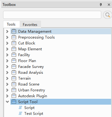 Created Script Tool