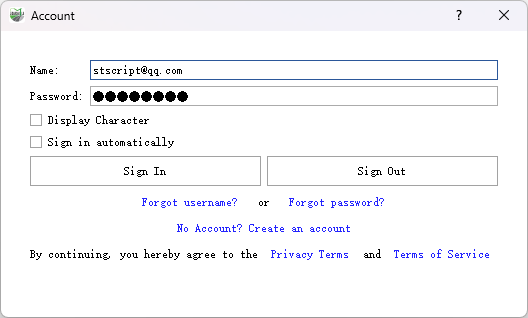 Login