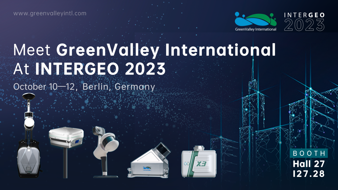 INTERGEO 2023 has come to a close, and it featured the Global Application Prospects of LiDAR through the GreenValley Case.