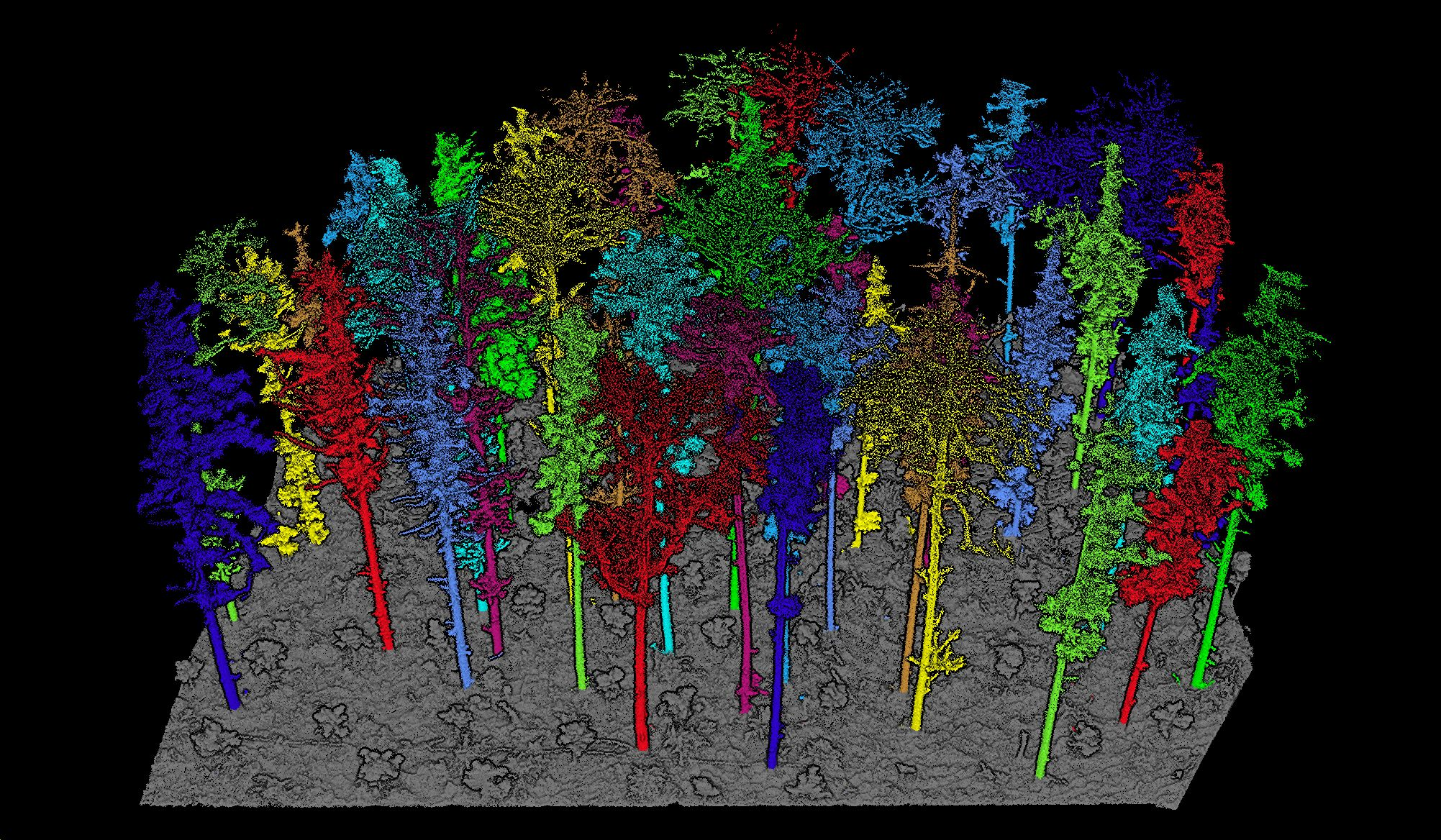 The application of LiDAR terrain scanner LiAir X3-H in the field of surveying and mapping